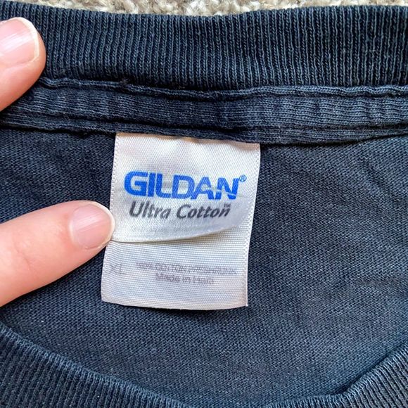 VINTAGE WARNING INTEGRA RACING SHOCKS BLACK TEE SHIRT SIZE XL - Picture 4 of 9